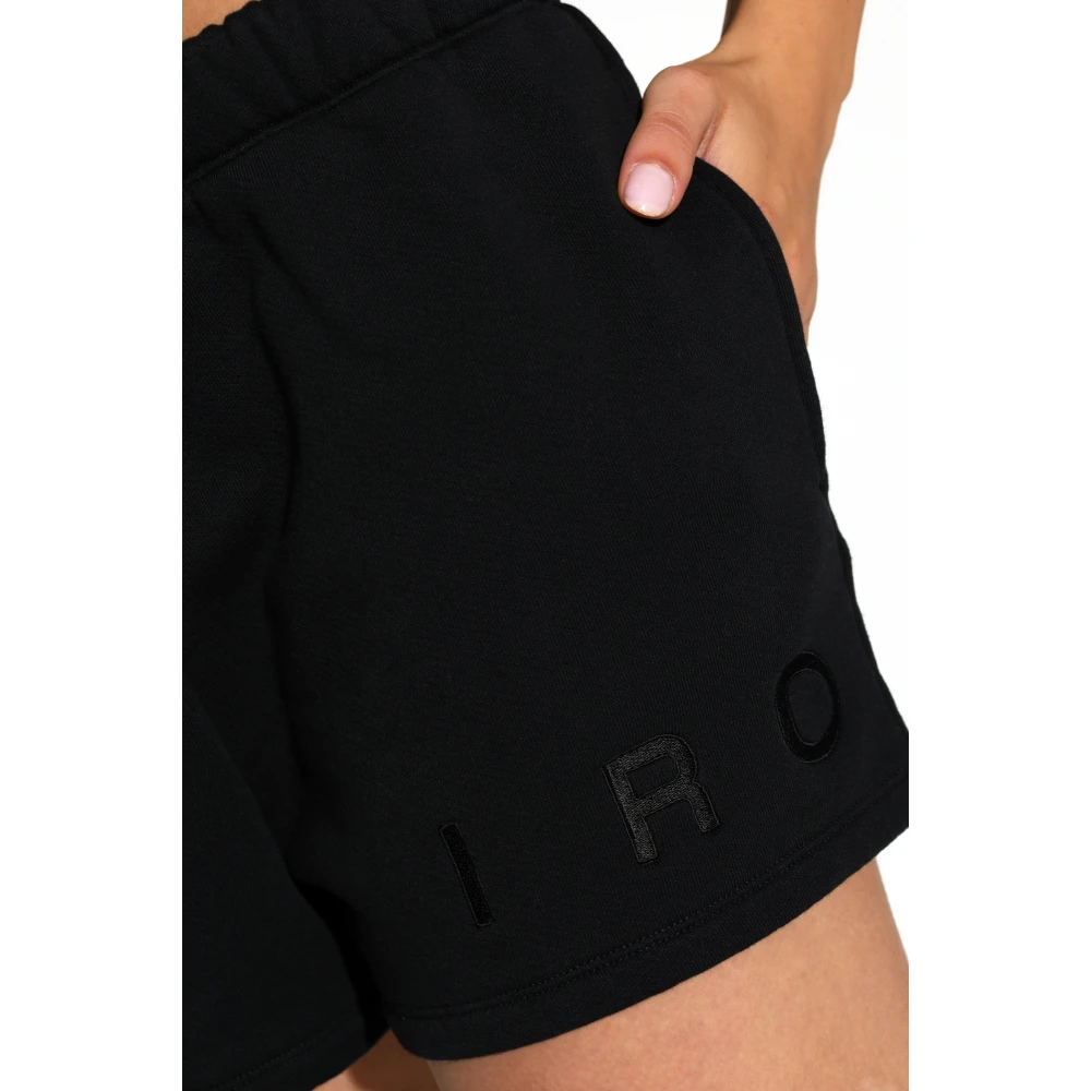 IRO Shorts 'Ocresia' Black Dames