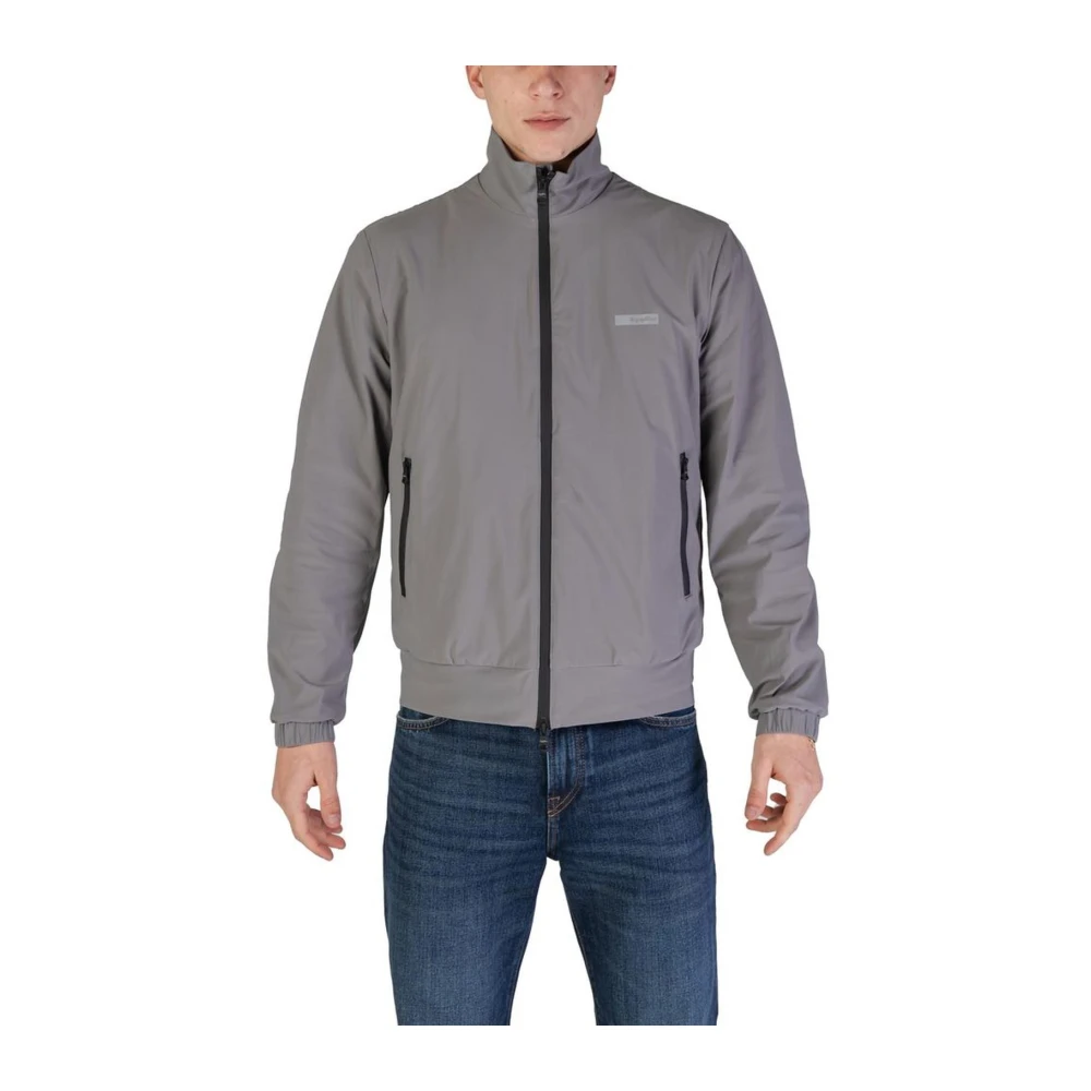 RefrigiWear Grijze blend jas voor mannen Gray Heren