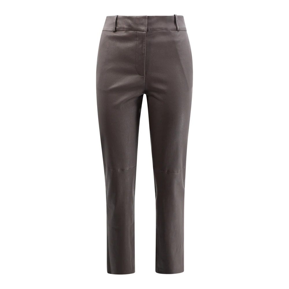 Arma Bruine Slim-Fit Broek Brown Dames