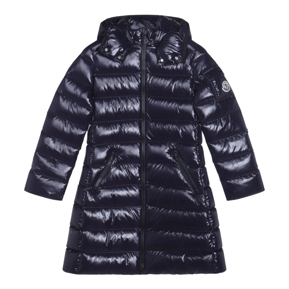Moncler Boys Blue Winterjackets,, Down-Filled Kids Coat Size 8 Y
