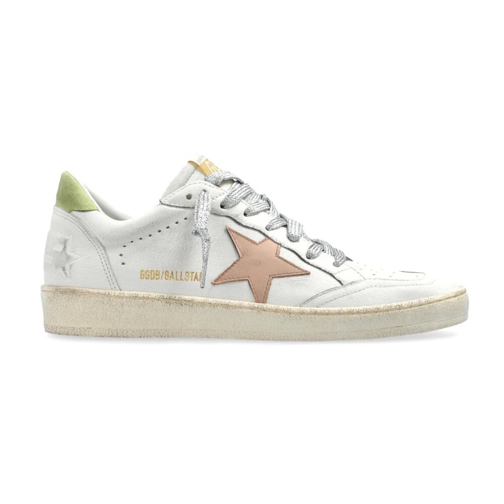 Golden Goose Women's White Sneakers, 7 Uk, Ball Star Trainers