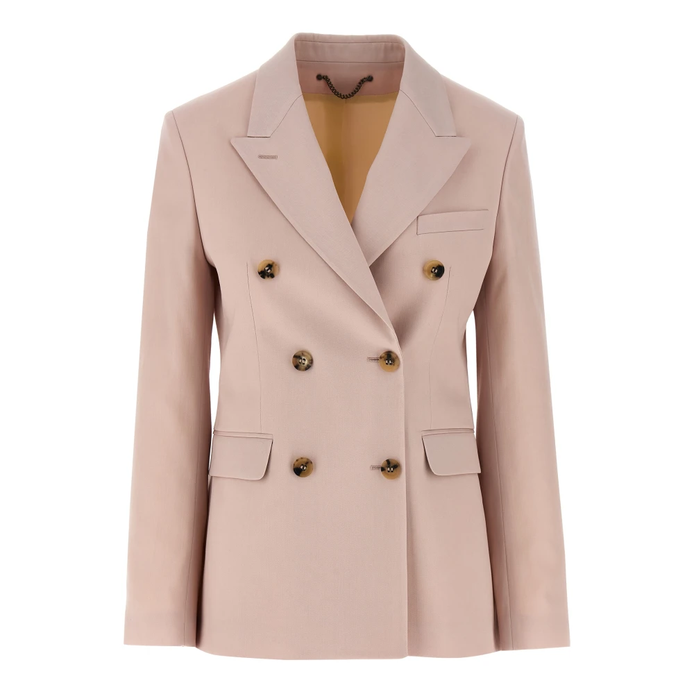 Golden Goose Women's Pink Blazers, Xs, Diva Blazer