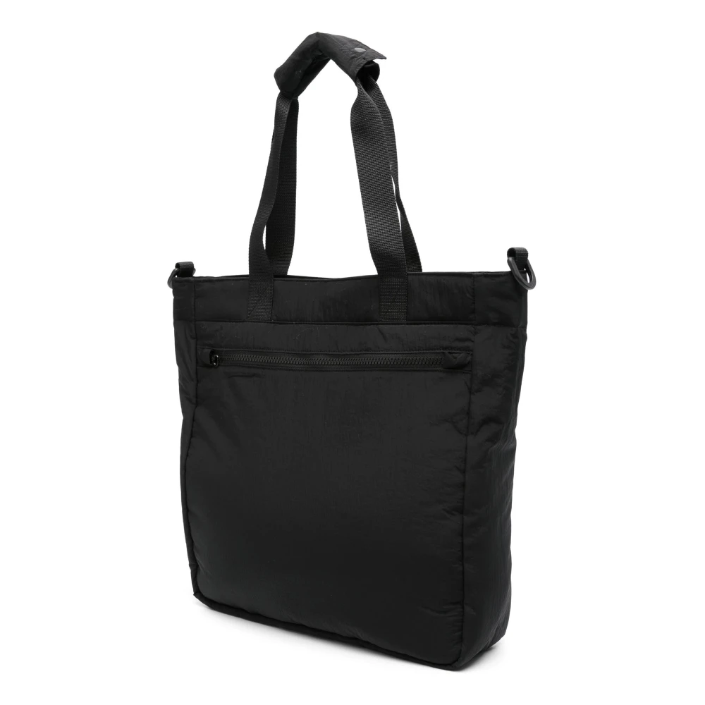 Stone Island Kompas-Motief Tote Tas Black Heren