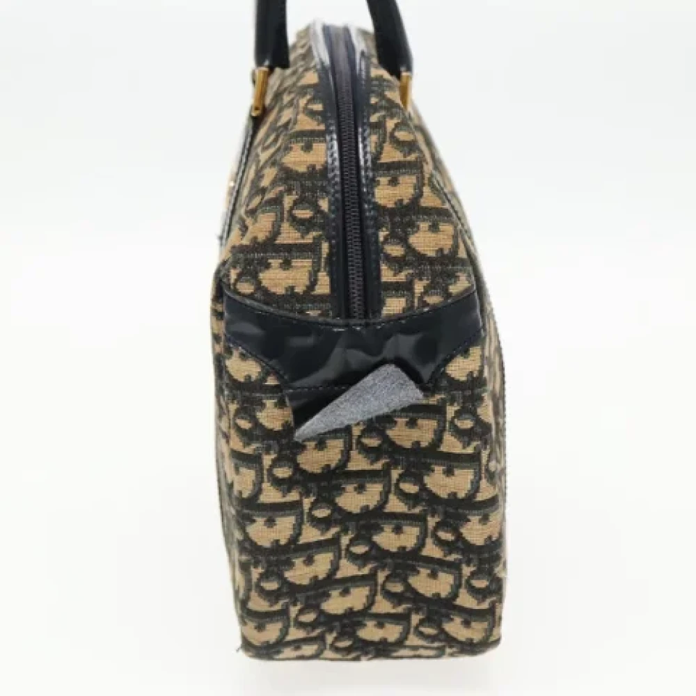 Dior Vintage Pre-owned Canvas dior-bags Beige Dames