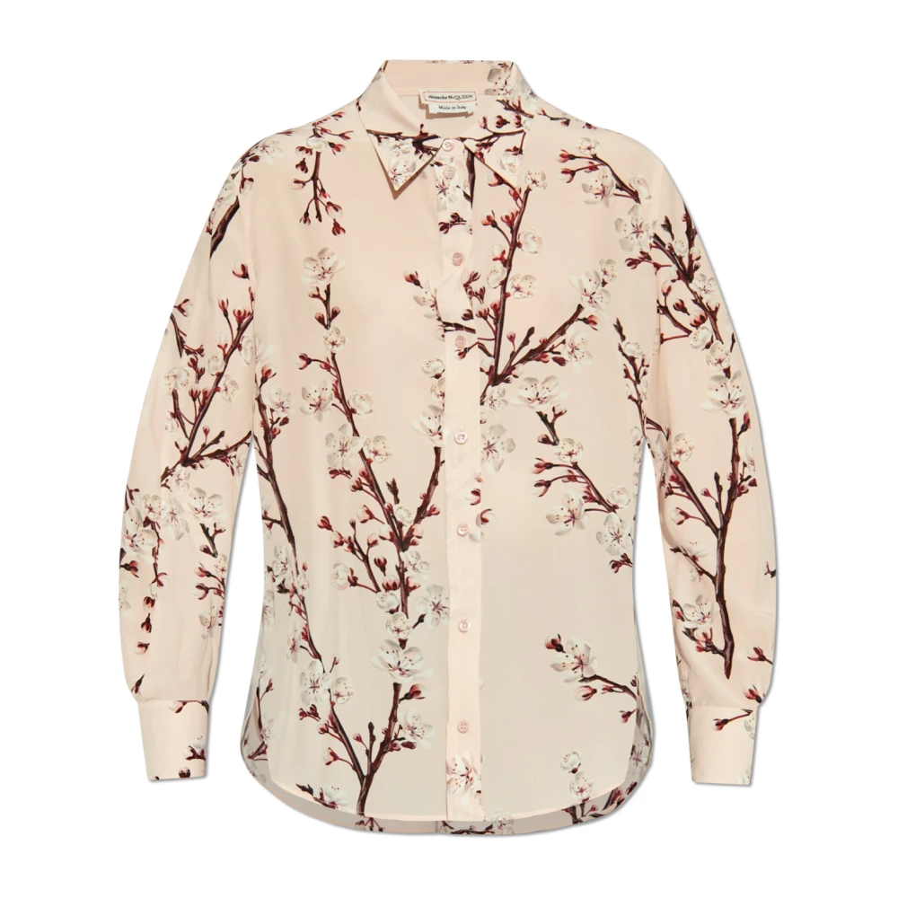 Alexander mcqueen Zijden overhemd Multicolor Dames
