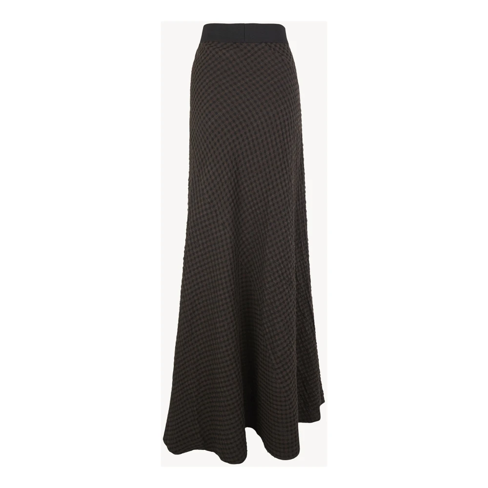 Cortana Women's Brown Maxi Skirts, Xs, Nuna Bias-Cut Skirt