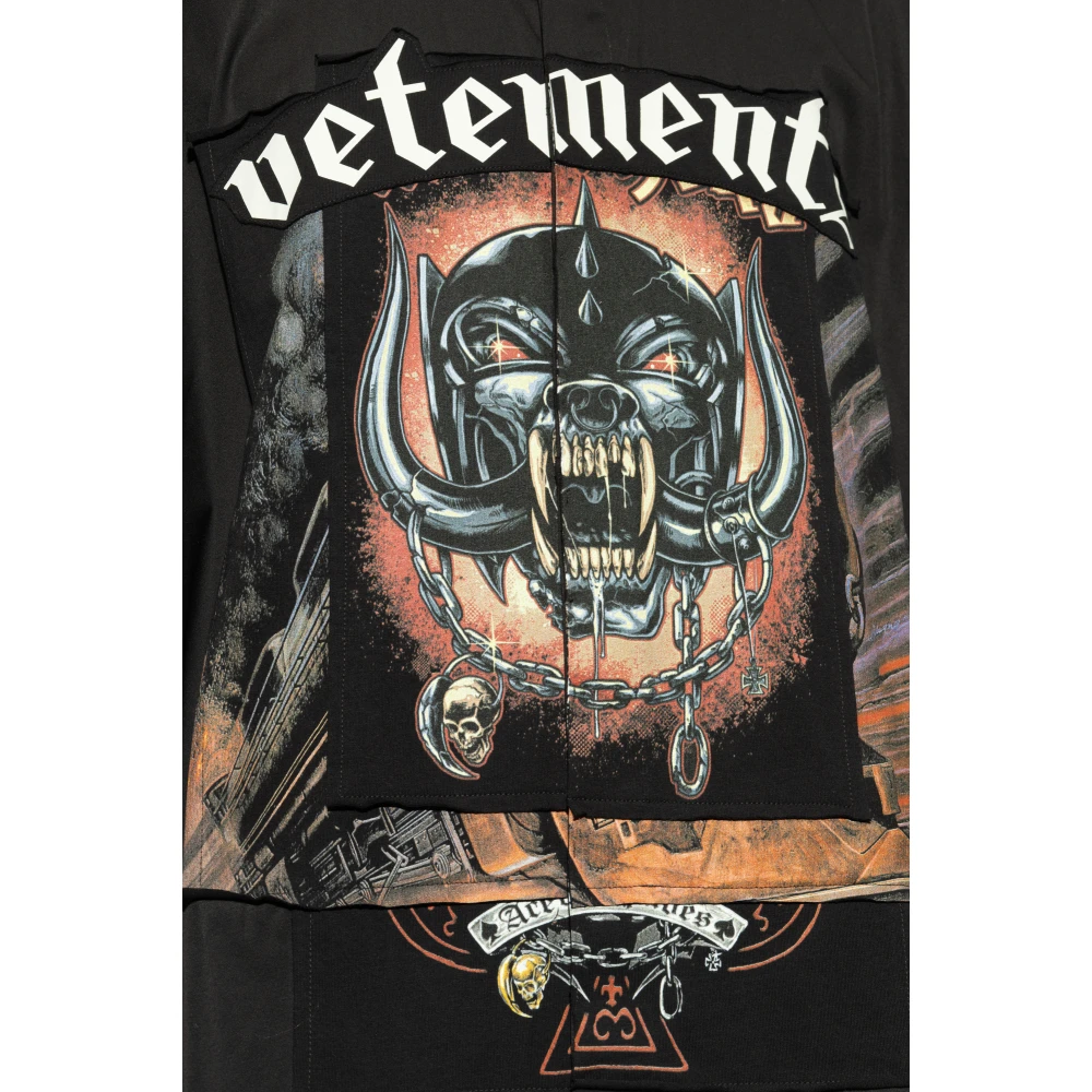 Vetements Oversized shirt Black Heren