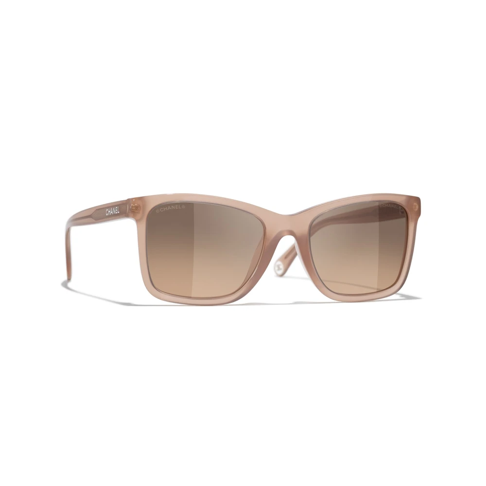 Chanel Women's Pink Sunglasses, 53 Mm, Rectangle Sunglasses