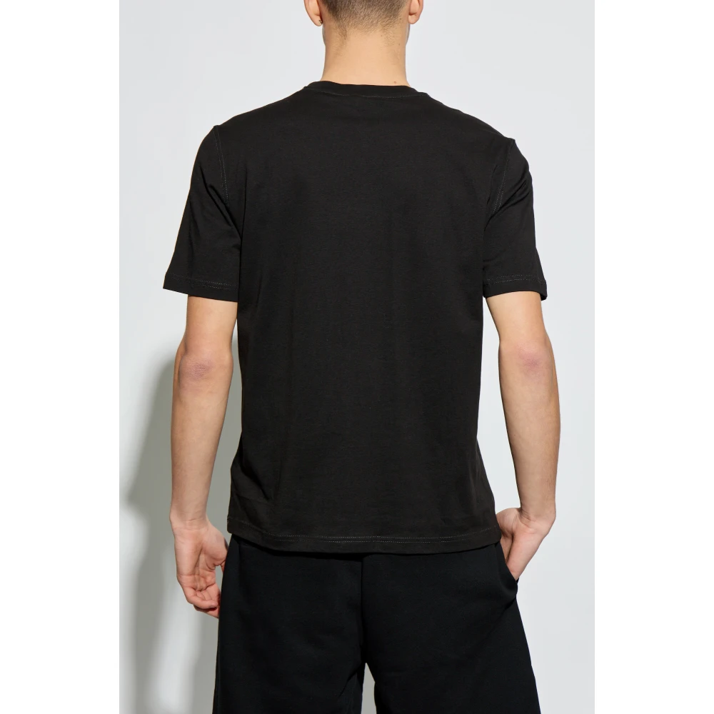 Diesel T-shirt T-Adjust-R4 Black Heren