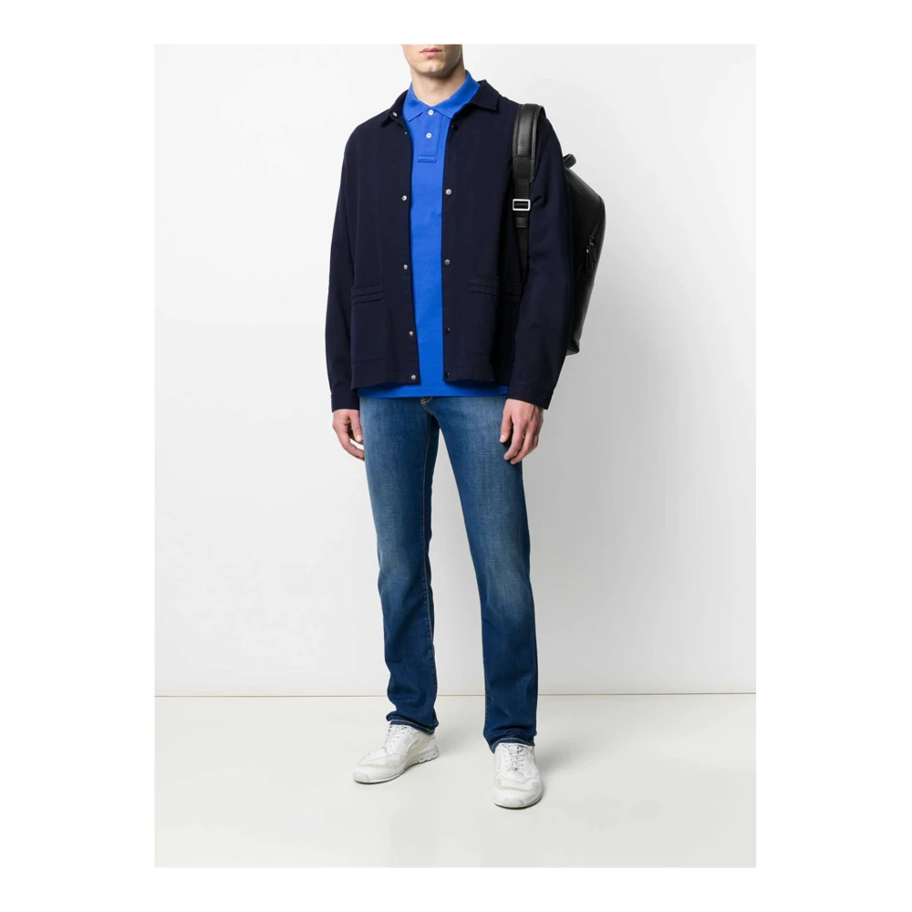 Polo Ralph Lauren Polo T-shirt met geborduurd logo Blue Heren