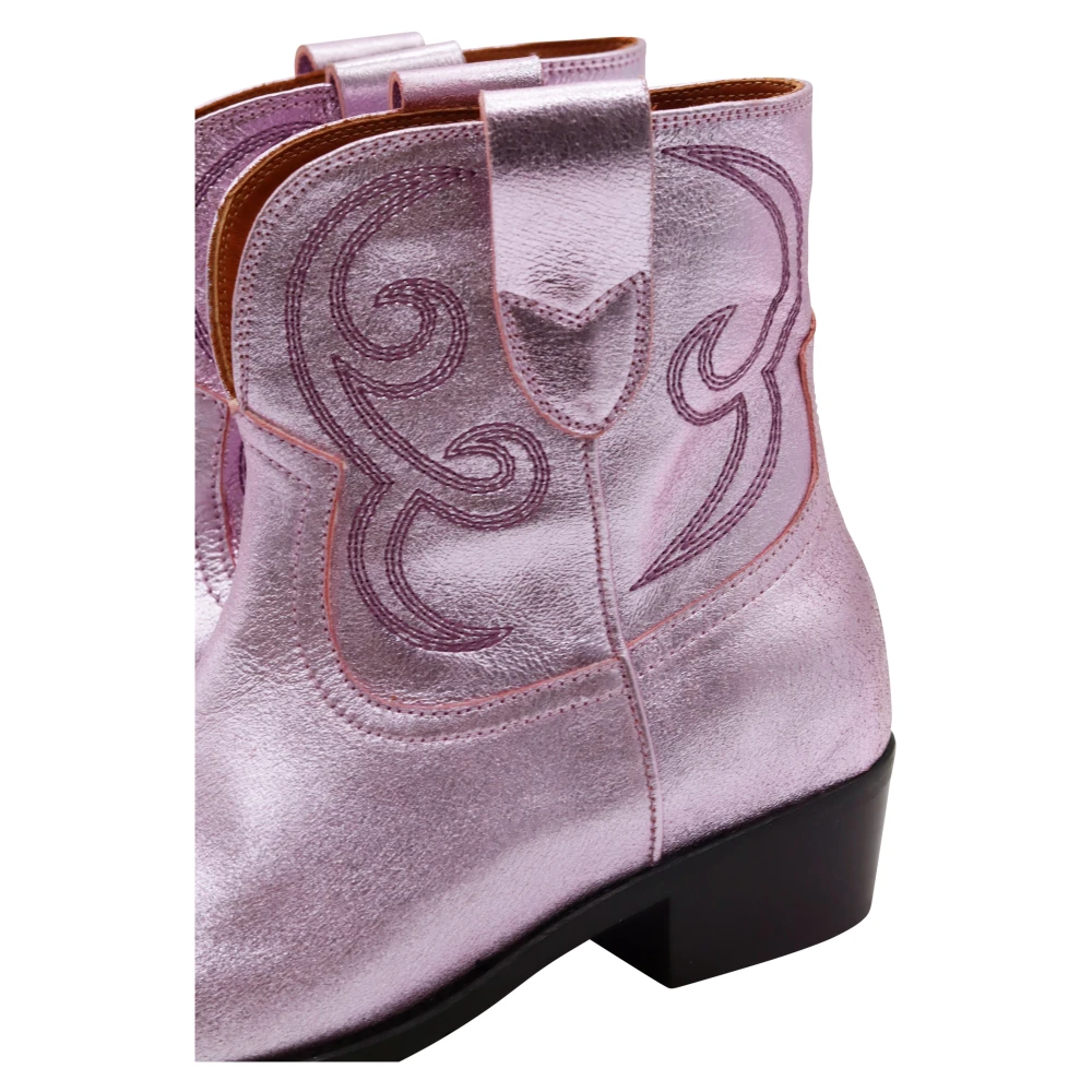 Toral Cowboy Boots Purple Dames