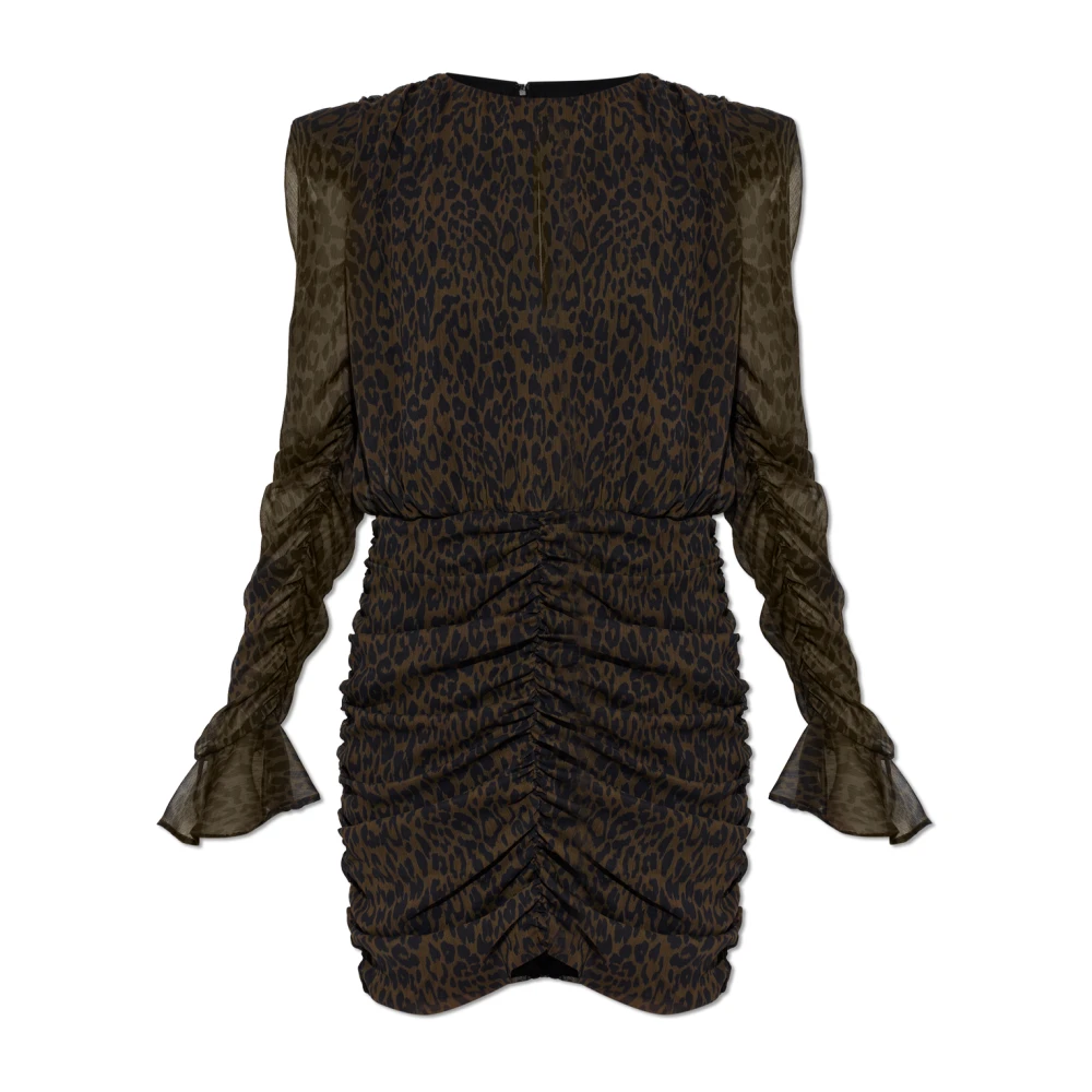 Rotate Birger Christensen Rotate Dresses - Female - Short Dresses - Brown - M - Dresses - Image 5