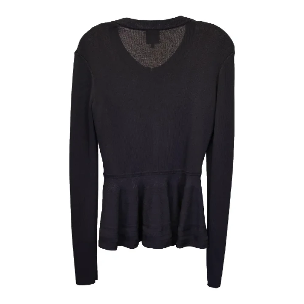 Alexander McQueen Pre-owned Polyester tops Black Dames