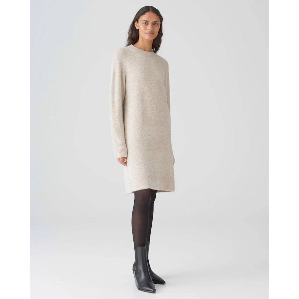 Opus Elegante Waletta Jurk Beige Dames
