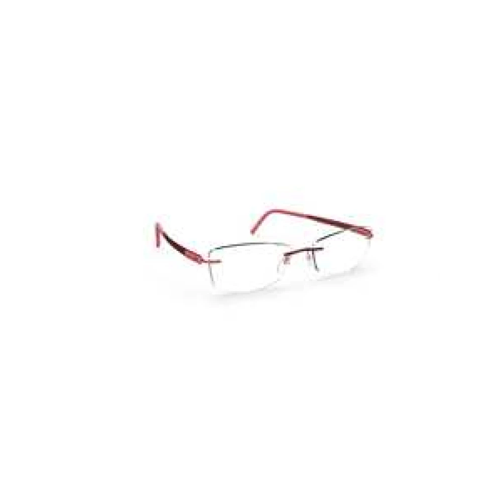 Silhouette Rode Optische Brillen Verhogen Stijl Red Dames