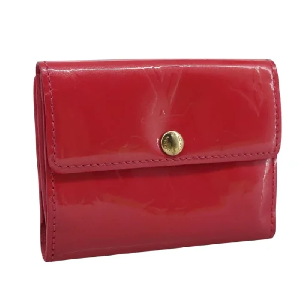 Louis Vuitton Vintage Pre-owned Leather wallets Pink Dames