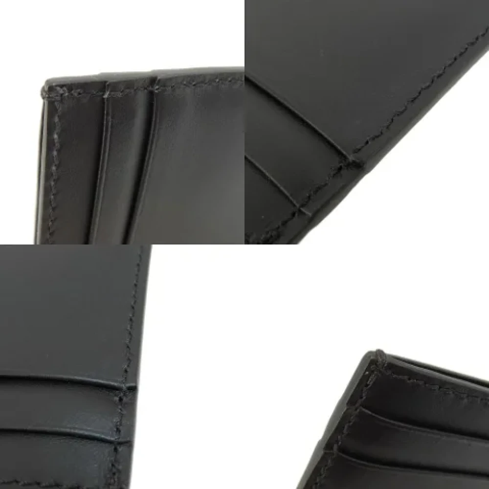 Burberry Vintage Pre-owned Leather wallets Black Dames