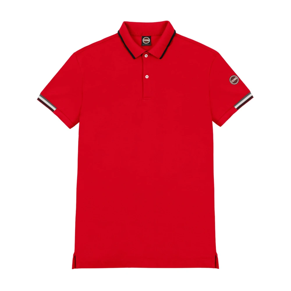 Colmar Rode Polo Shirt Urban Stijl Red Heren