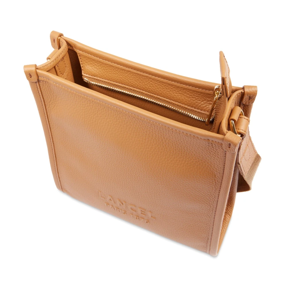 Lancel Schoudertas Jour De Bruin Brown Heren