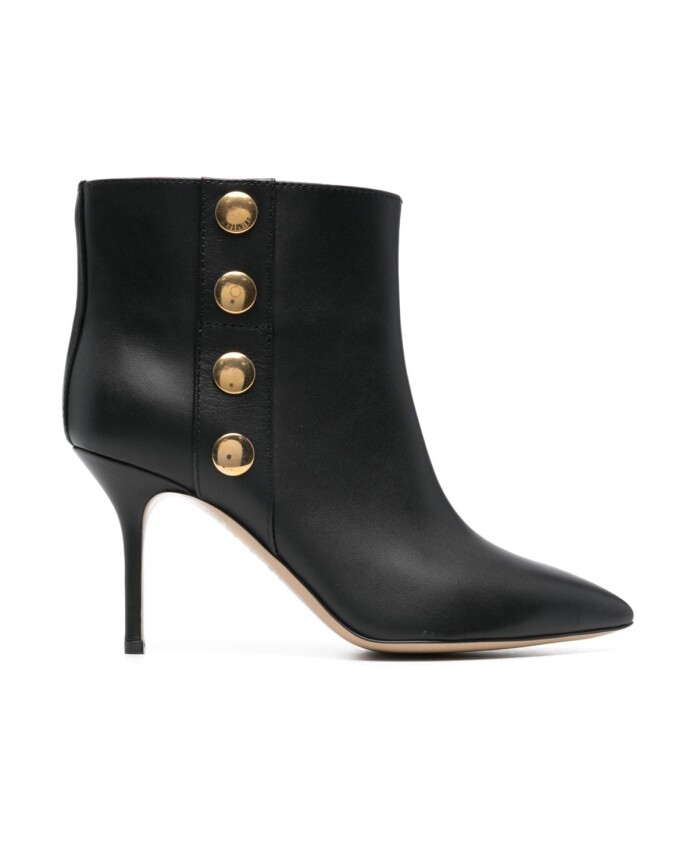 bottes-noires-a-talons-logo-grave