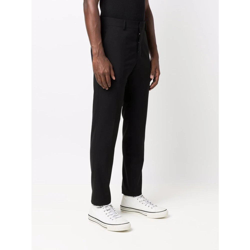 Ami Paris Slim-fit broek Black Heren