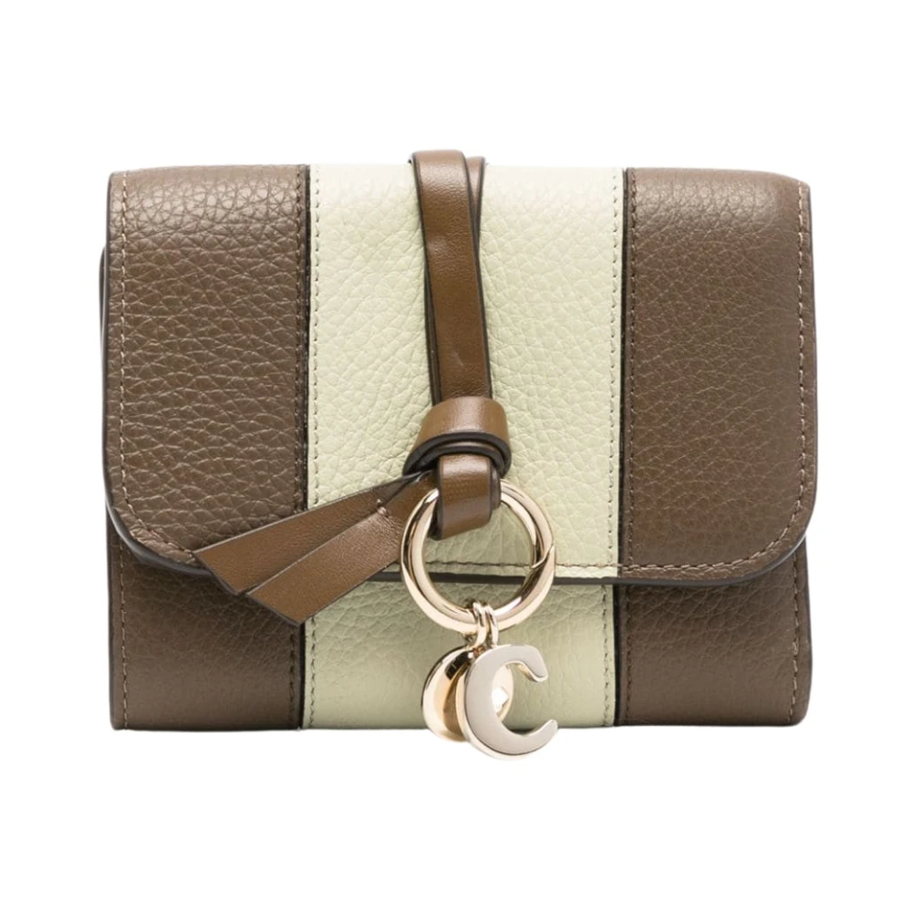 Chloé Groene Tri-Fold Kleurblok Tas Multicolor Dames