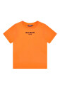 orange-crew-neck-flocked-logo-t-shirt
