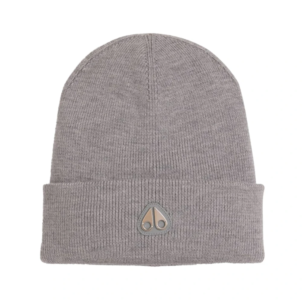 Moose Knuckles Unisex Gray Parnis Beanie