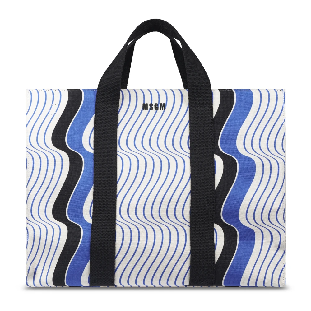 Msgm - Bags > Tote Bags - Blue - Msgm - Modalova