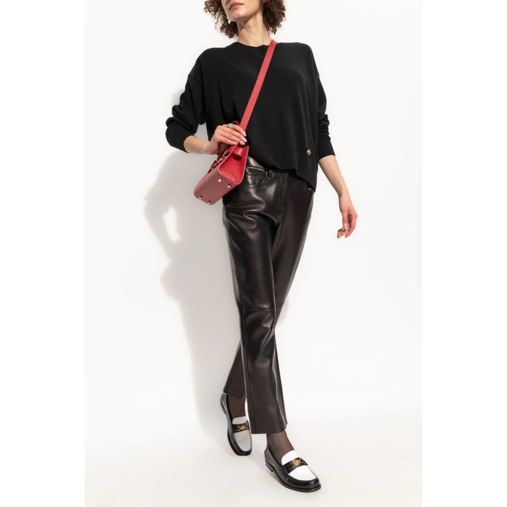 Versace Trui met logo Black Dames