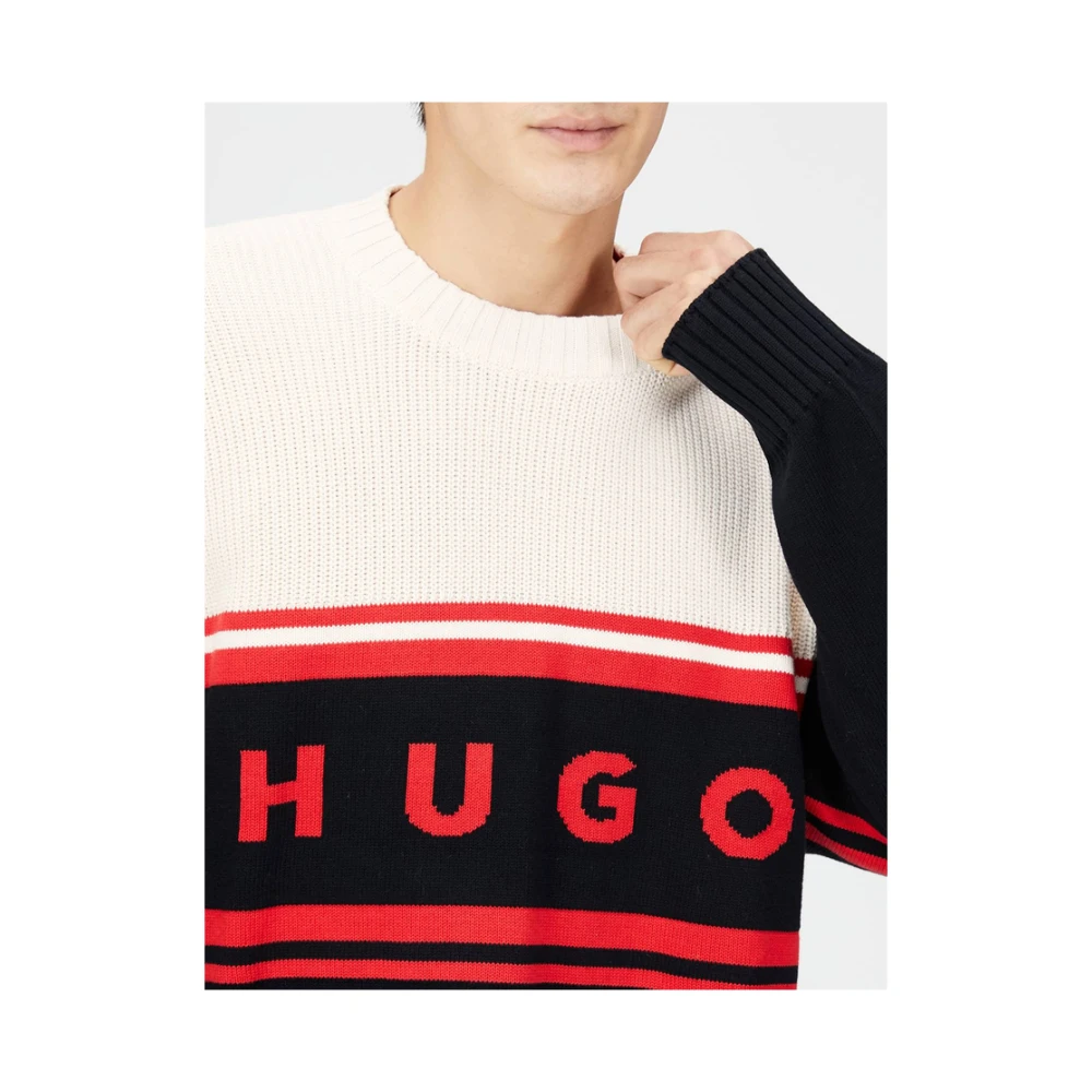 Hugo Boss Stijlvolle Pullover Sweater Multicolor Heren