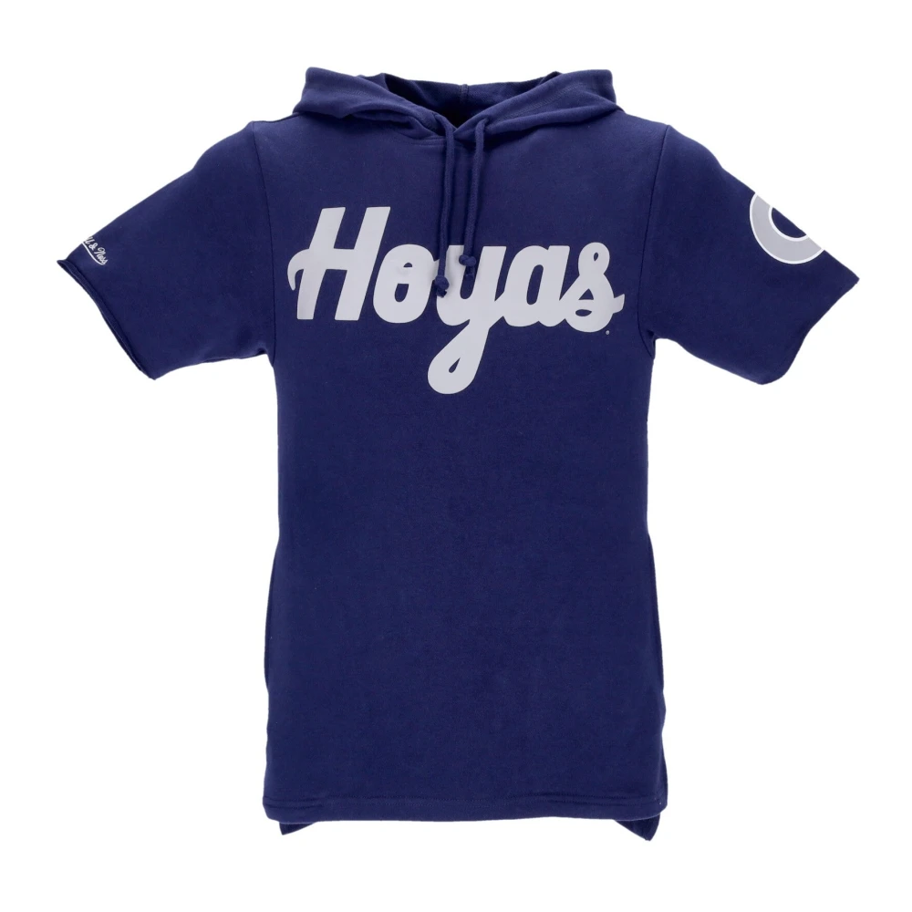 Mitchell & Ness Georgetown Hoyas Game Day Hoodie Blue Heren