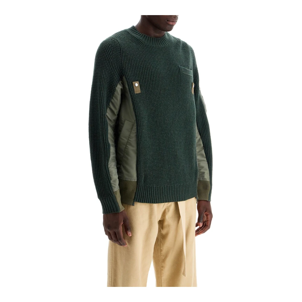Knitwear > Round-neck Knitwear - - Sacai - Modalova