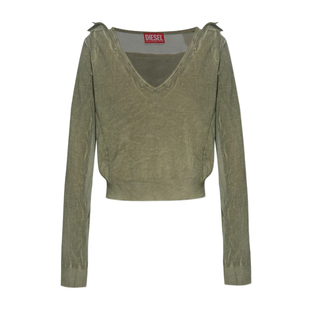 Diesel Women's Green Stylish Clothing For Men