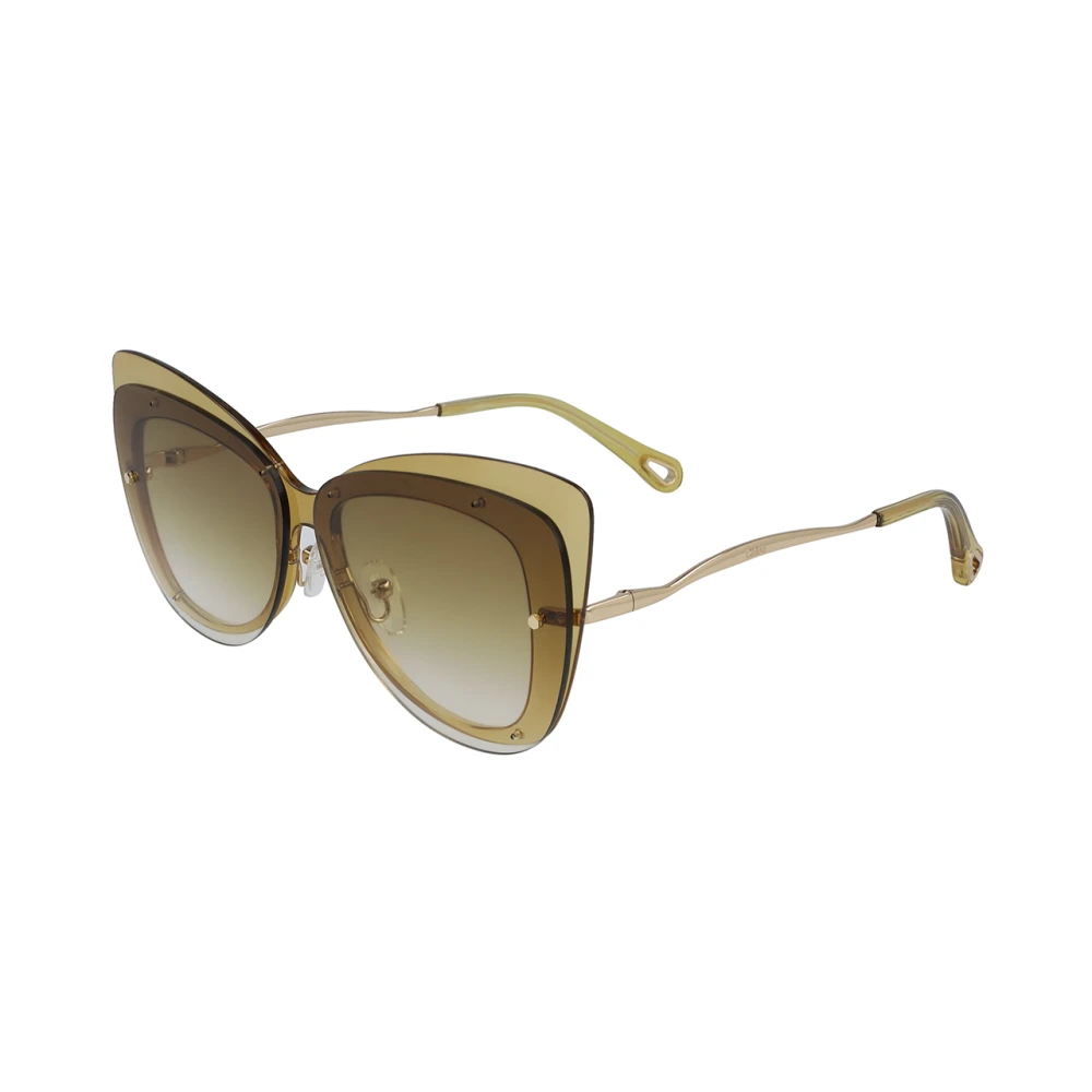 Chloé Women's Yellow Sunglasses, 63 Mm, Stylish Sunglasses
