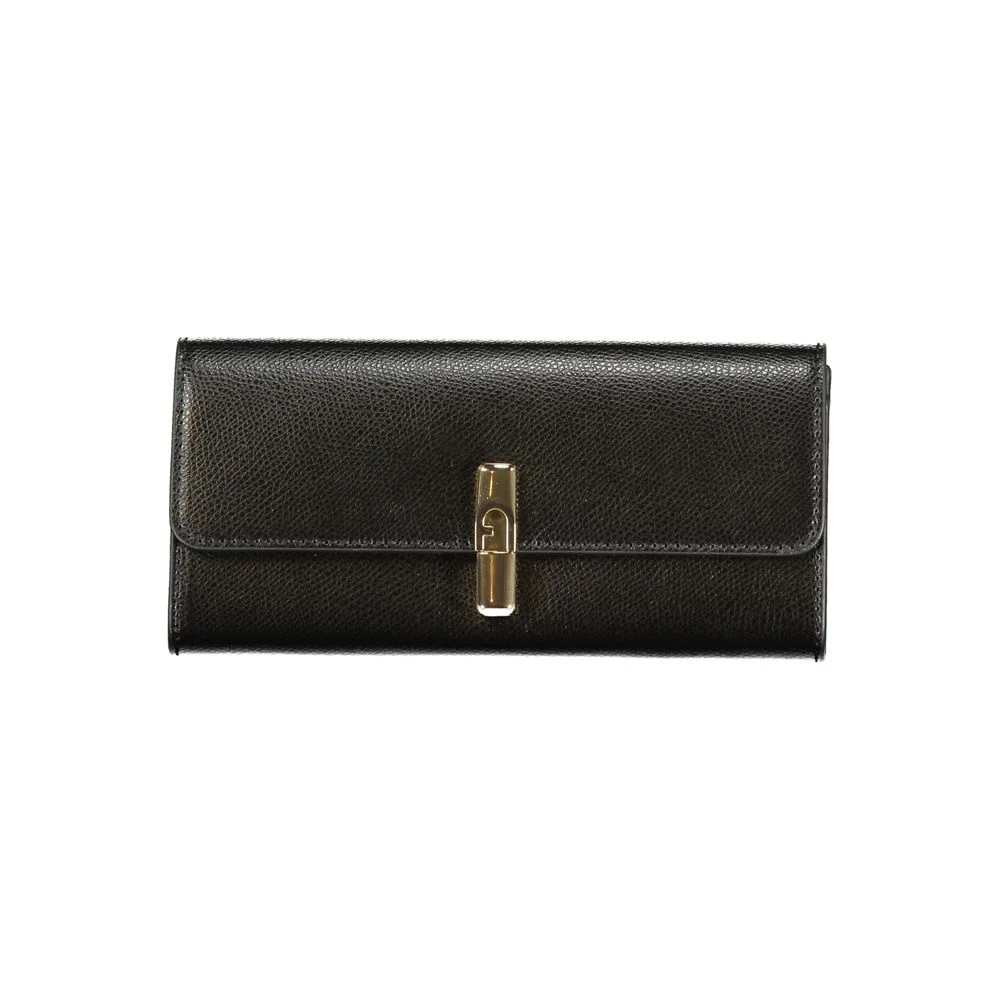 Furla Women's Black Iride Continental Wallet Xl