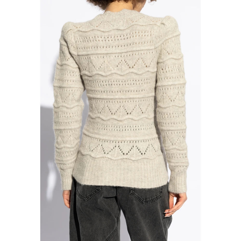 Isabel Marant Étoile Sweater 'Othona' Beige Dames