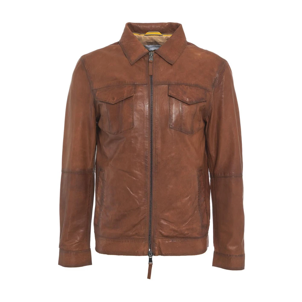 Bully Jackets Brown Heren