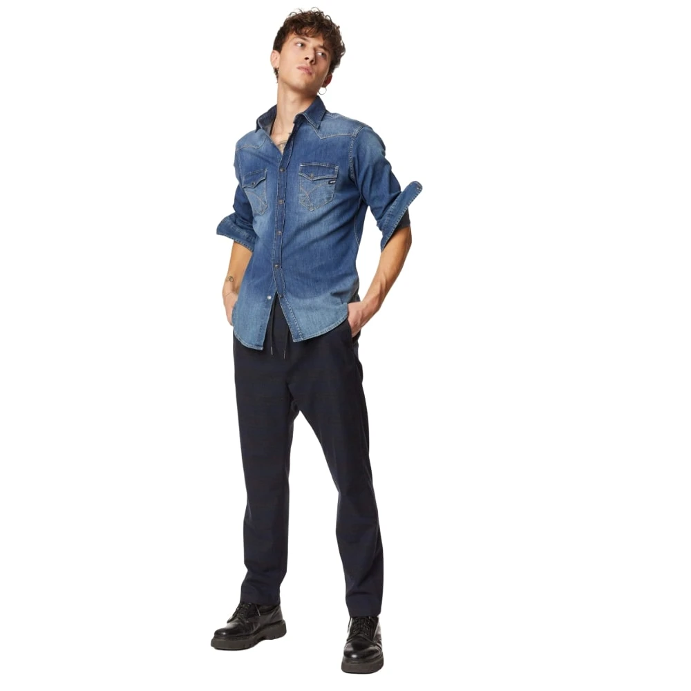 GAS Stijlvolle Jeans voor Mannen Blue Heren