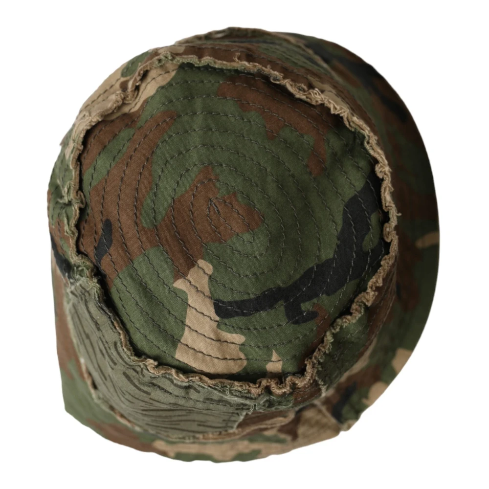 Dolce & Gabbana Groene Camouflage Emmerhoed Mannen Green Heren