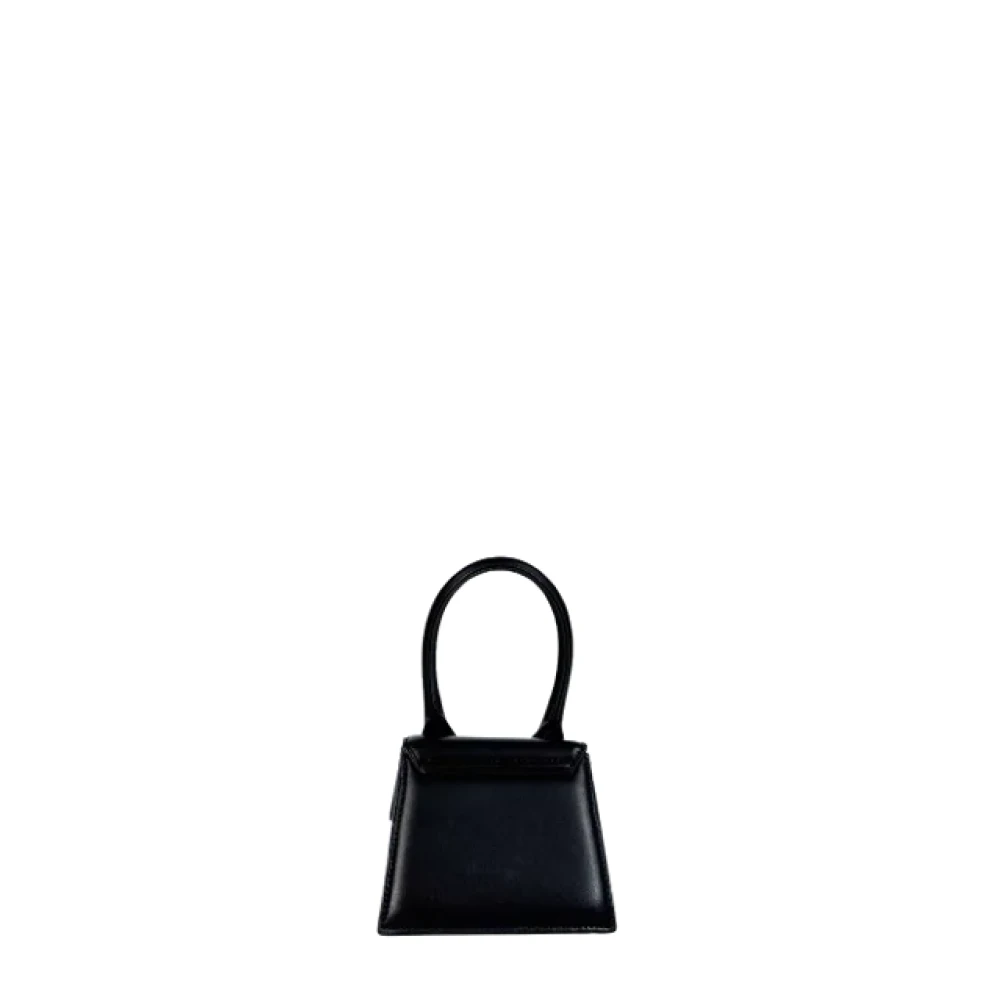 Jacquemus Pre-owned Leather shoulder-bags Black Dames