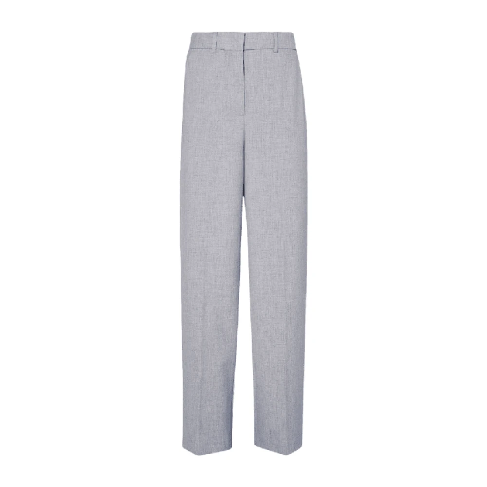Liu Jo Grijze Chino Broek Frozen Stijl Gray Dames