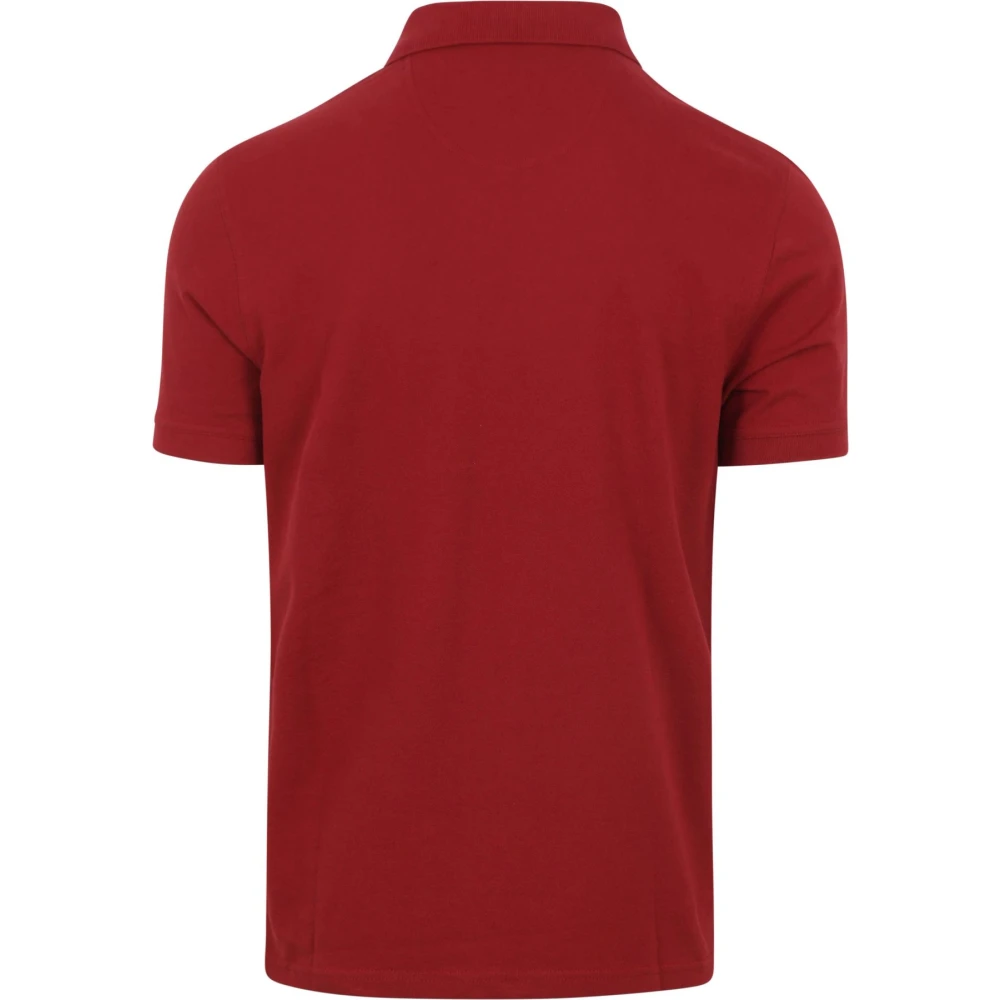 Barbour Polo Shirts Red Heren