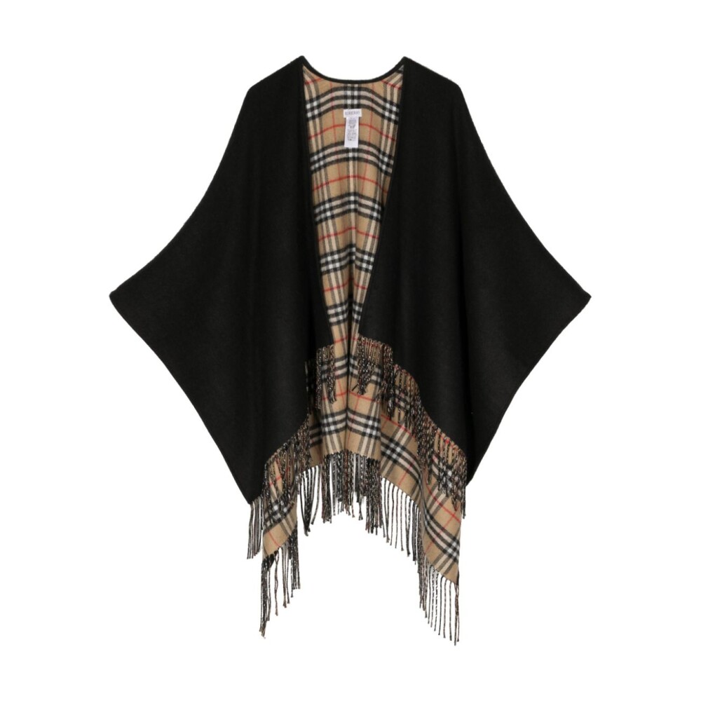 Burberry shop black cape