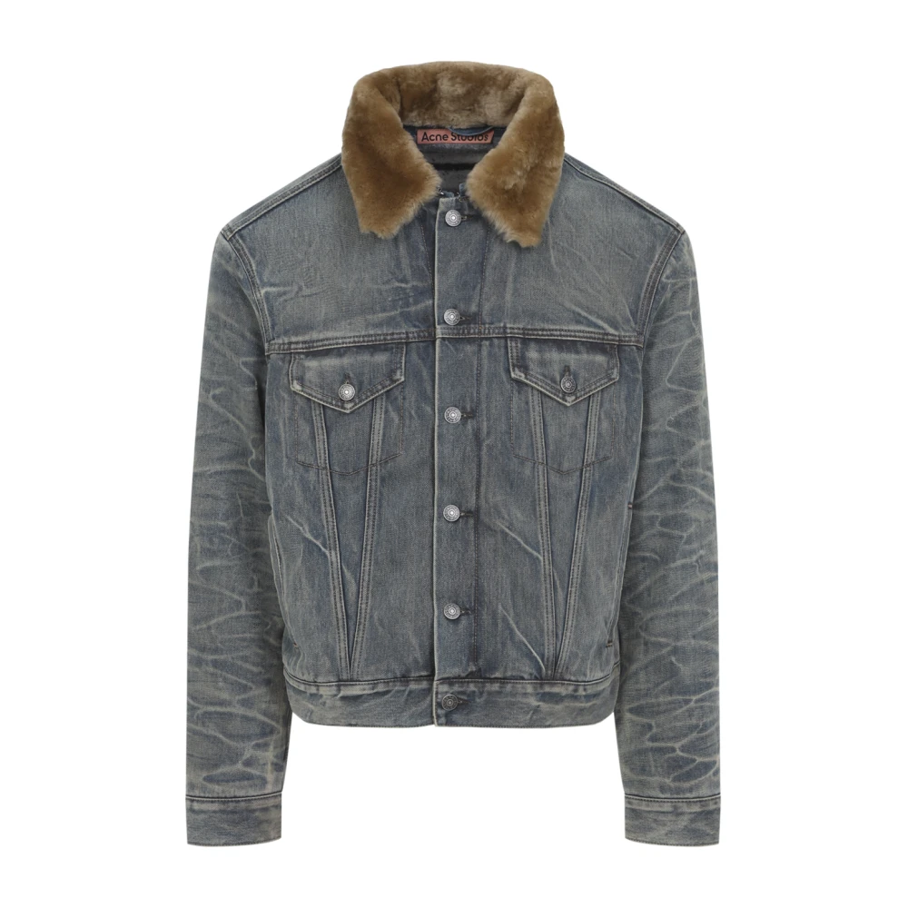 Acne Studios , Denim Jackets, Male, Blue, M, Jacket