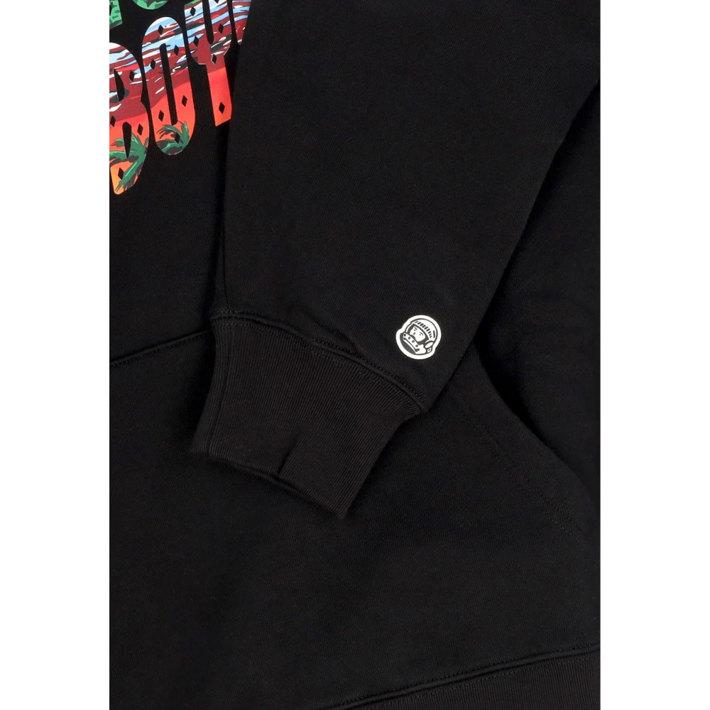 Billionaire Boys Club Lichte Sweatshirt Man Tropisch Eiland Fill Arch Logover Popover Hoodie Zwart Black Heren
