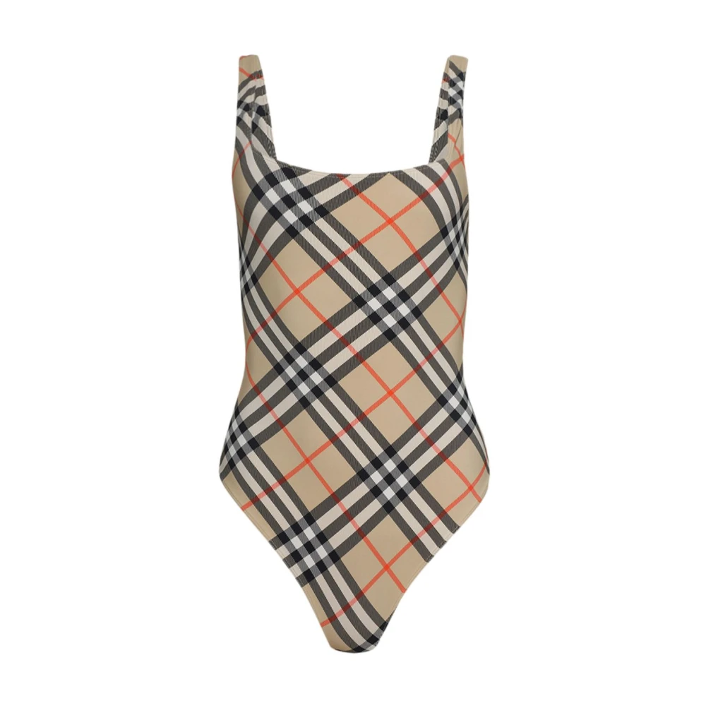 Burberry Women's Beige Swimsuits, S, Sea Clothing Swimwear