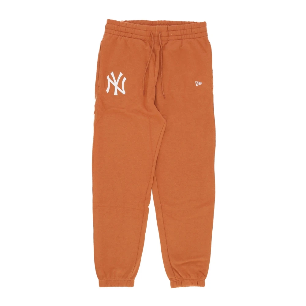 New Era Men's Orange Lightweight Tracksuit Trousers Mlb League Essentials - Sweatpants - Xl - Trousers