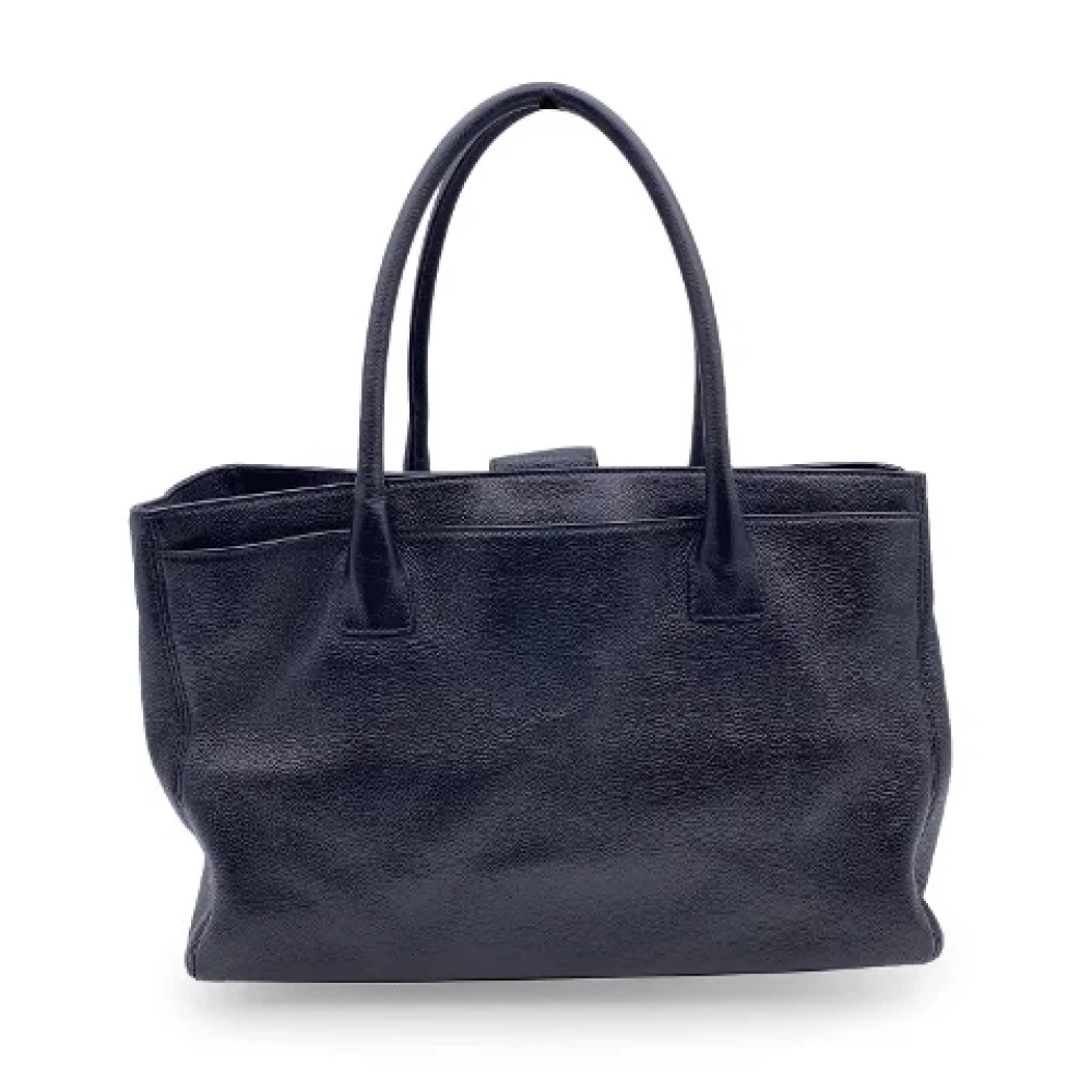 Chanel Vintage Pre-owned Leather chanel-bags Black Dames