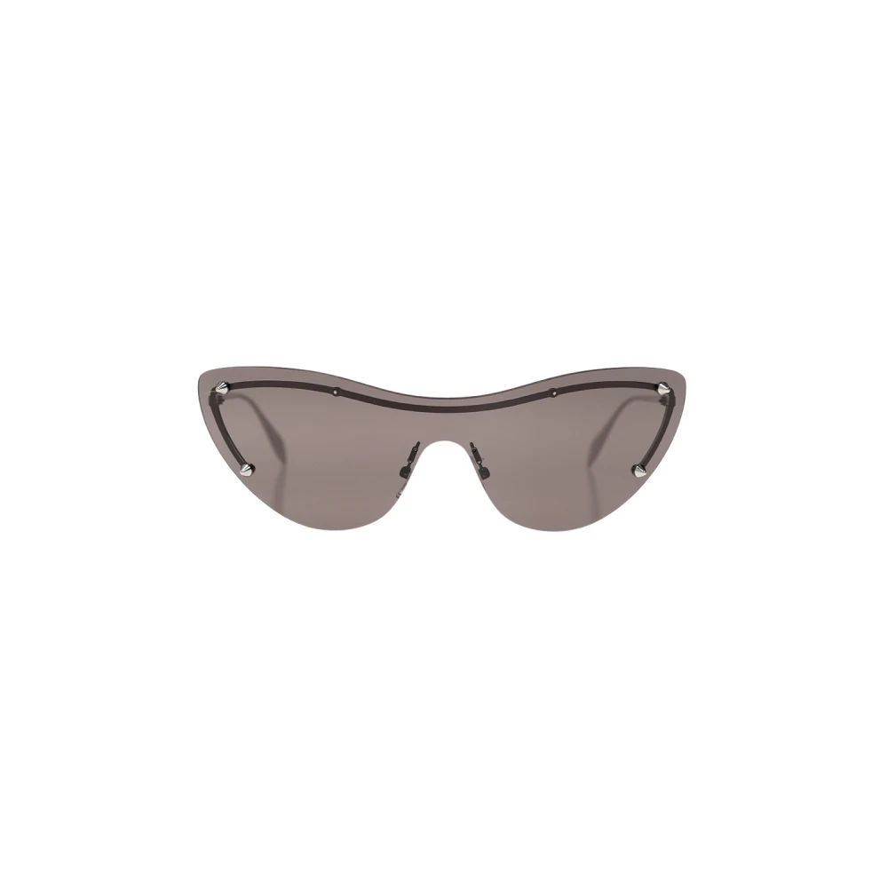 Alexander Mcqueen Women's Gray Cat-Eye Sunglasses